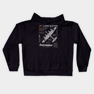 Lancaster Bomber Kids Hoodie